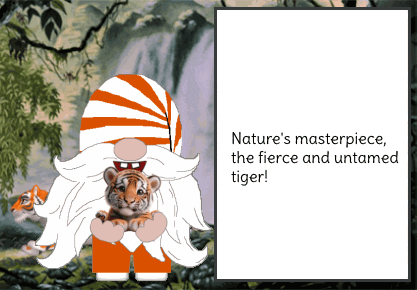 Tiger Gnome GIF