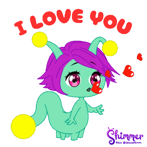Good Morning Love Sticker by ShimmertheGlowworm