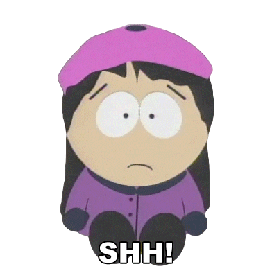 Wendy Testaburger Shut Up Sticker by South Park