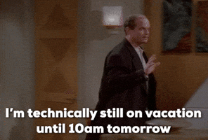 Still On Vacation