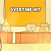 Late Shift Desk Job GIF by MESA My Emotional Support Animal