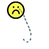 Sad Emoji Sticker