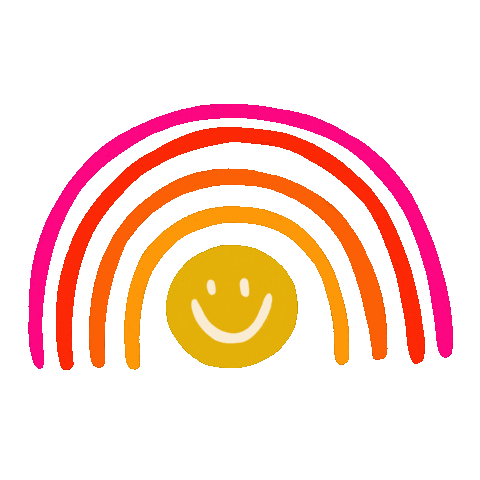 Happy Smiley Face Sticker by Doodle by Meg