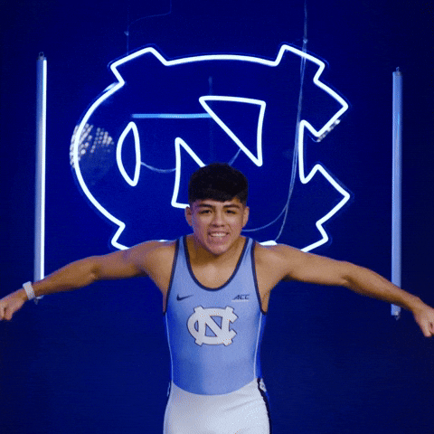 University Of North Carolina Wrestling GIF by UNC Tar Heels