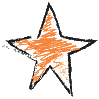 OriginsUK coffee star orange energy Sticker