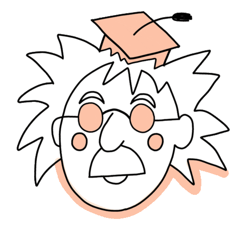 spectrumaurora cute smart peach sydney Sticker