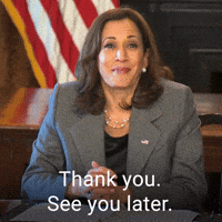 Thank you. See you later.