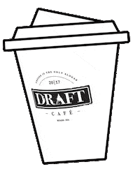 Coffee Shop Sticker by Draft Thoughts