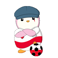 World Cup Football Sticker by Pudgy Penguins
