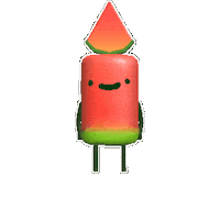 Marshmallow 수박 Sticker