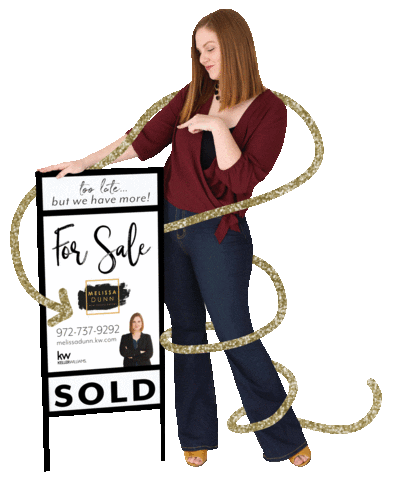 MelissaDunnRealty real estate realtor realty keller wiliams Sticker