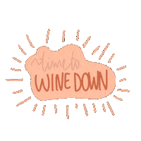 Weekend Wine Down Sticker