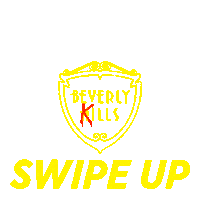 Hollywood Swipe Up Sticker by Beverly Kills