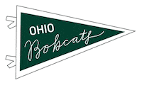 Ohio Bobcats Athens Sticker by Ohio University