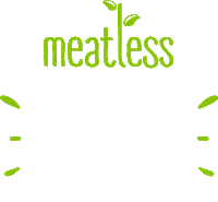 megameatless vegan meatless vegan burger meatfree Sticker
