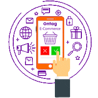 Marketing Ecommerce Sticker by Ontag