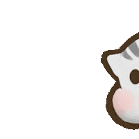 rainyrble hamster peek chubby 老鼠 Sticker