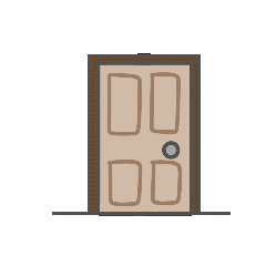wobotandfriends hello robot door opening wobot Sticker