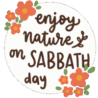 Seventh Day Flower Sticker