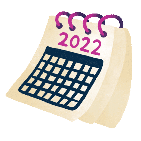 Calendar Notebook Sticker by Your One and Only