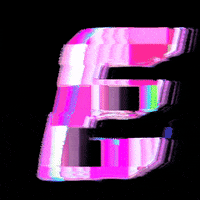 Glitch Alphabet GIF by #BASILIO