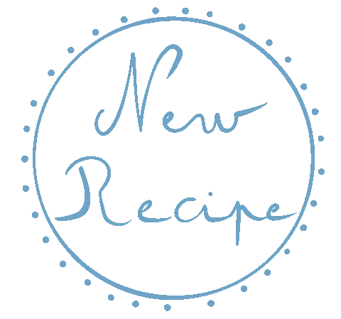 New Recipe Sticker