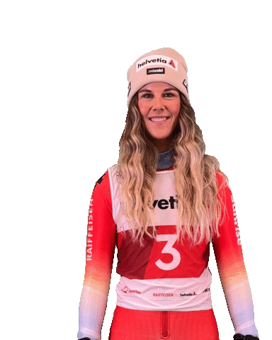 helvetia_schweiz giphyupload high five swiss ski helvetia Sticker