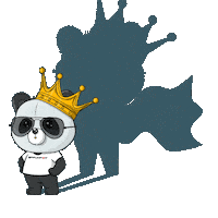 Believe In Yourself Success Sticker by PandaPals