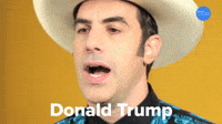 Sacha Baron Cohen Does Donald Trump