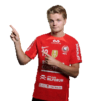 Pointing Floorball Sticker by Storvreta IBK