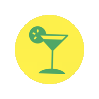 Cocktail Sticker by Heideweek