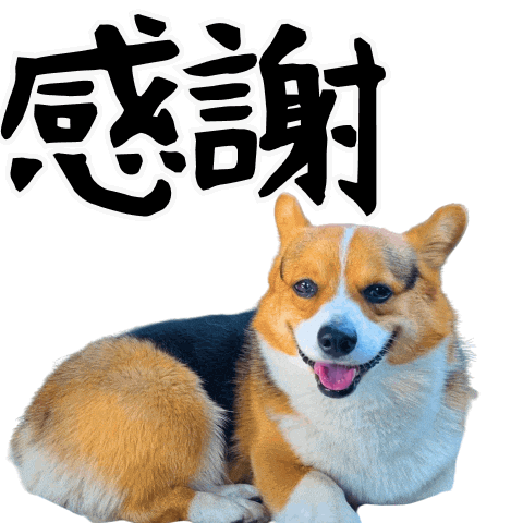 Corgi Wow Sticker