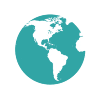 weltwaerts world fsj welt globus Sticker