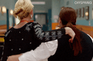 OffspringonTEN sad hug sadness hugging GIF