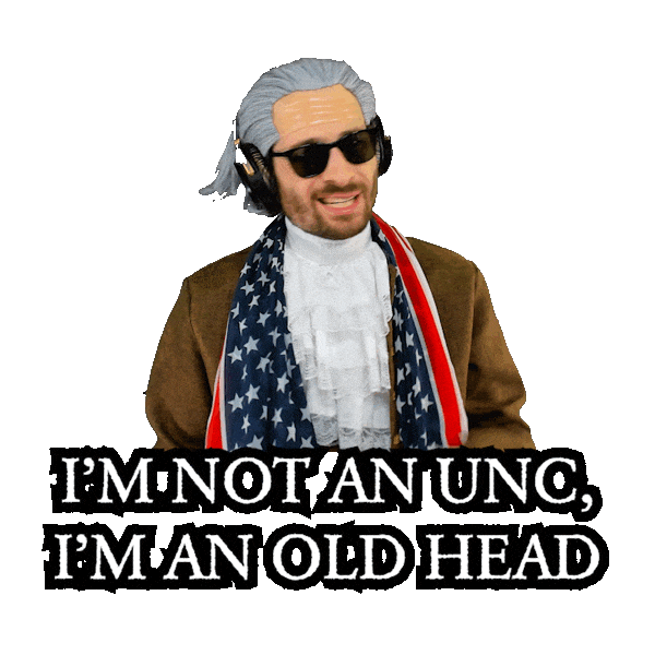 Old Head Sticker