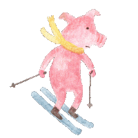 Christmas Snow Sticker