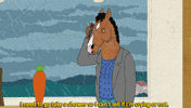 sad loop bojack GIF