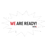 Hfm Weareready Sticker by HFMThailand