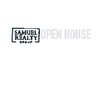 Open House Sticker by Samuel Realty Group