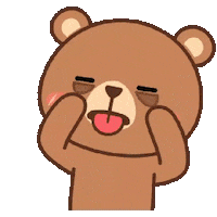 duduufriends cool bear cutebear coolbear Sticker