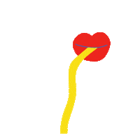 Italian Eating Sticker by Giulia Martinelli