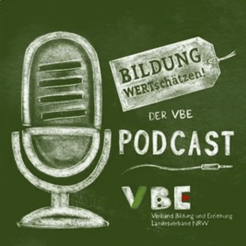 VBE_NRW giphyupload vbe podcast vbepodcast bildungwert vbenrw GIF