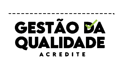 Quality Qualidade Sticker by Acredite