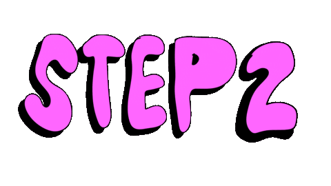 Step By Step Sticker by deladeso