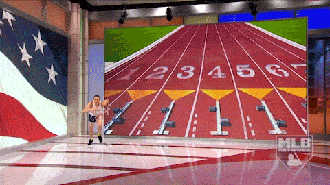 Track And Field Running GIF by MLB Network