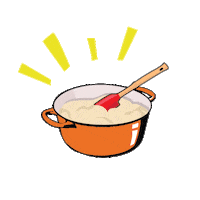 Spatula Stirring Sticker by Le Creuset Canada