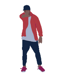 Excited Dance Sticker