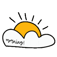 Happy Good Morning Sticker