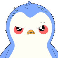 Angry Fight Sticker by Pudgy Penguins