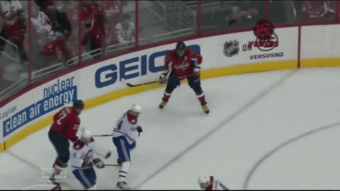 happy jump around GIF by Capitals